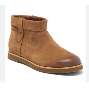 UGG Josefene Cuff Chestnut Suede Boots Size 7